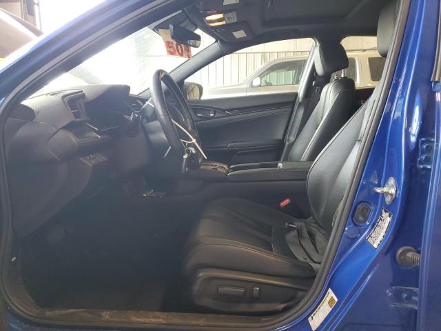 SHHFK7H8XLU213775 - 2020 HONDA CIVIC EXL BLUE photo 7