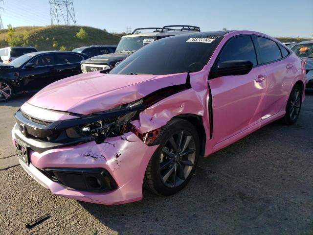 19XFC1F73LE018080 - 2020 HONDA CIVIC EXL ვარდისფერი ფოტო 1