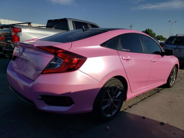 19XFC1F73LE018080 - 2020 HONDA CIVIC EXL ვარდისფერი ფოტო 3