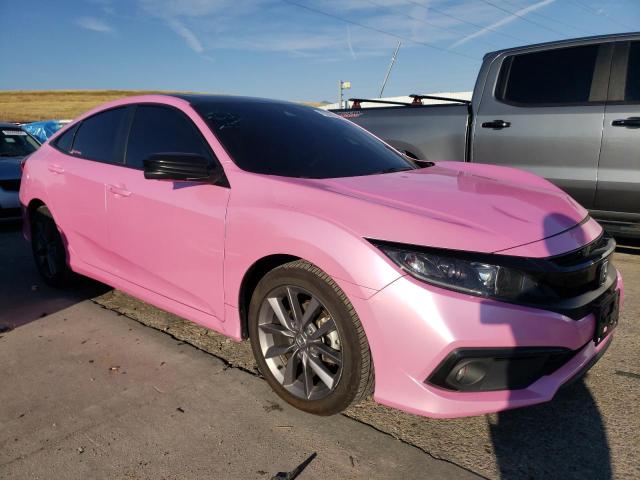 19XFC1F73LE018080 - 2020 HONDA CIVIC EXL ვარდისფერი ფოტო 4