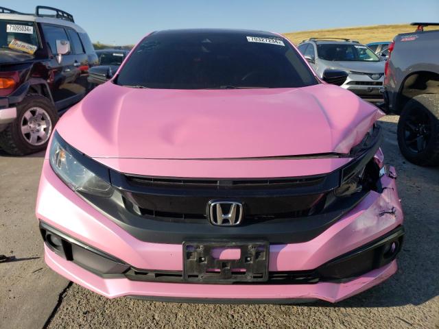 19XFC1F73LE018080 - 2020 HONDA CIVIC EXL ვარდისფერი ფოტო 5