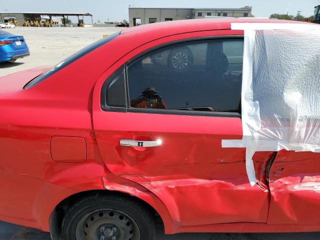 KL1TD56617B172988 - 2007 CHEVROLET AVEO BASE Qırmızı foto 10