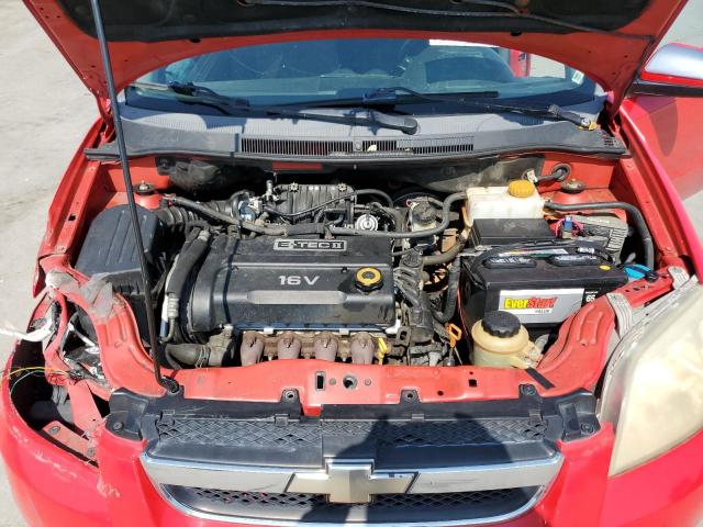 KL1TD56617B172988 - 2007 CHEVROLET AVEO BASE Qırmızı foto 11