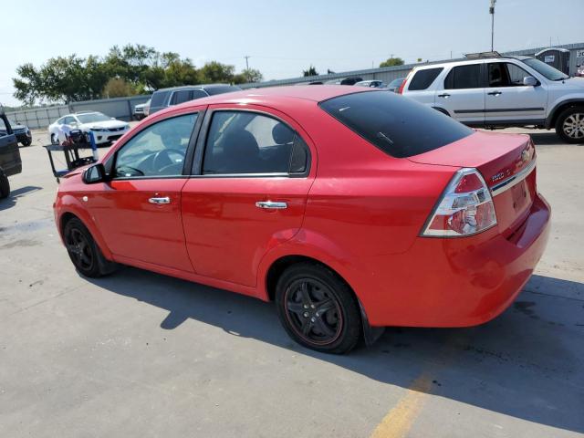 KL1TD56617B172988 - 2007 CHEVROLET AVEO BASE Qırmızı foto 2