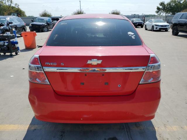 KL1TD56617B172988 - 2007 CHEVROLET AVEO BASE Qırmızı foto 6