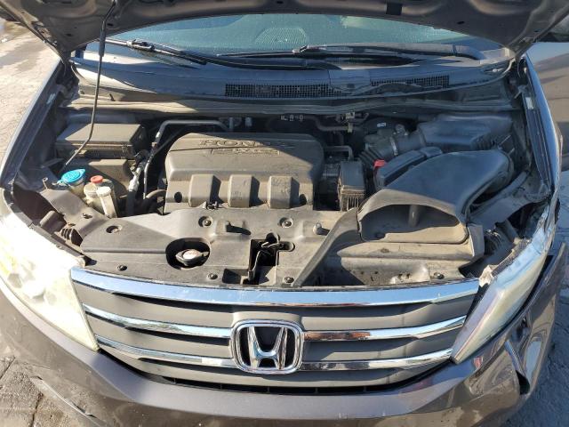 5FNRL5H60DB081139 - 2013 HONDA ODYSSEY EXL GRAY photo 12
