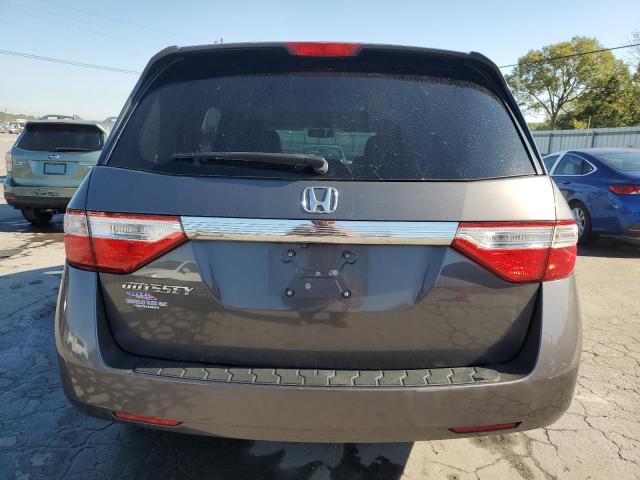 5FNRL5H60DB081139 - 2013 HONDA ODYSSEY EXL GRAY photo 6