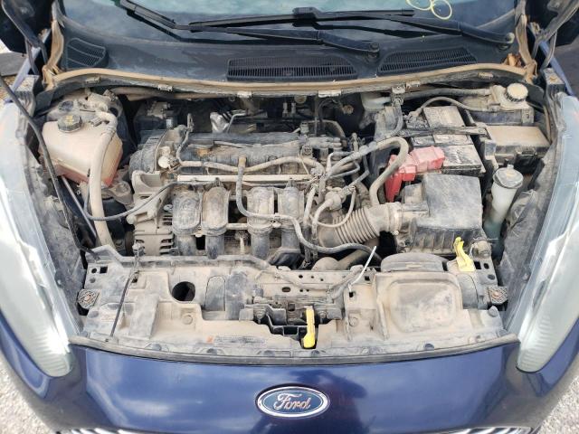 3FADP4BJ7GM203796 - 2016 FORD FIESTA SE BLUE photo 11