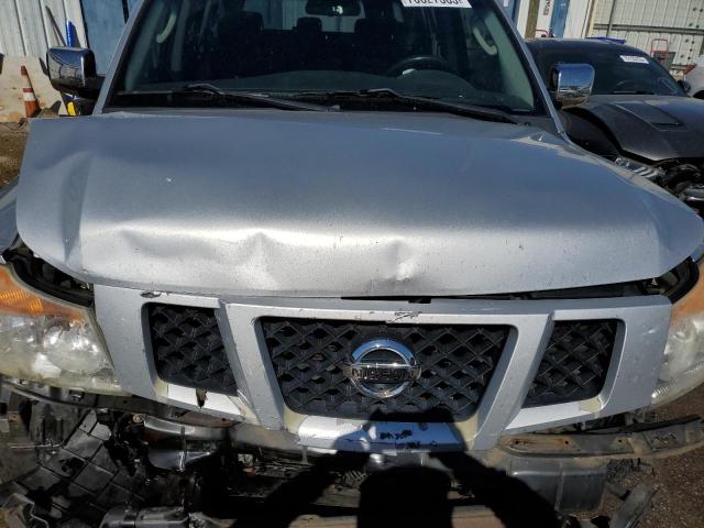 5N1AA0ND8AN623461 - 2010 NISSAN ARMADA SE SILVER photo 12