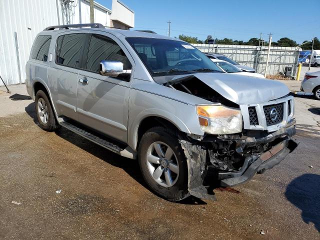 5N1AA0ND8AN623461 - 2010 NISSAN ARMADA SE SILVER photo 4