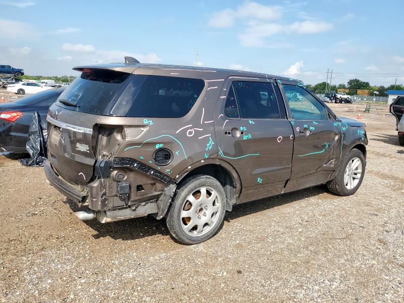 1FM5K7D85GGD01417 - 2016 FORD EXPLORER XLT 棕色 照片 3