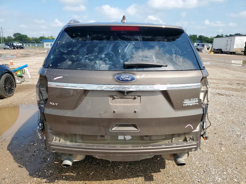 1FM5K7D85GGD01417 - 2016 FORD EXPLORER XLT 棕色 照片 6