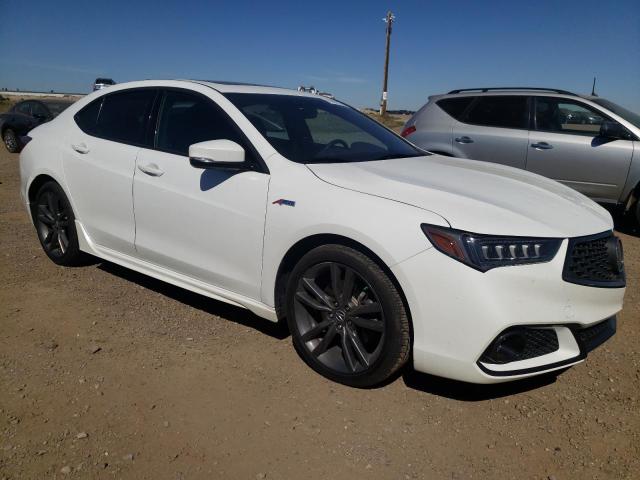 19UUB3F62JA802359 - 2018 ACURA TLX TECH+A WHITE photo 4