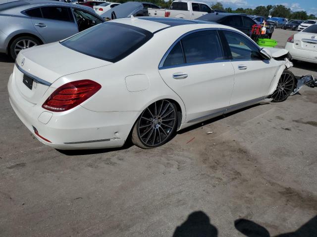 WDDUG6DB4HA293814 - 2017 MERCEDES-BENZ S 550E WHITE photo 3