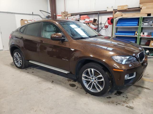 5UXFG2C51E0H09621 - 2014 BMW X6 XDRIVE35I BROWN photo 4