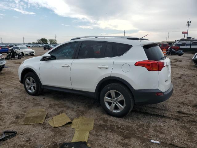 2T3RFREV0FW244184 - 2015 TOYOTA RAV4 XLE WHITE photo 2