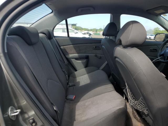 KNADH4A30B6864778 - 2011 KIA RIO BASE GRAY photo 10