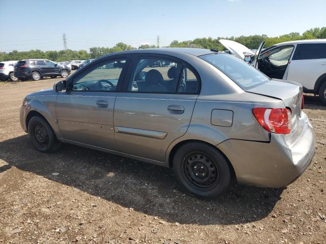 KNADH4A30B6864778 - 2011 KIA RIO BASE GRAY photo 2
