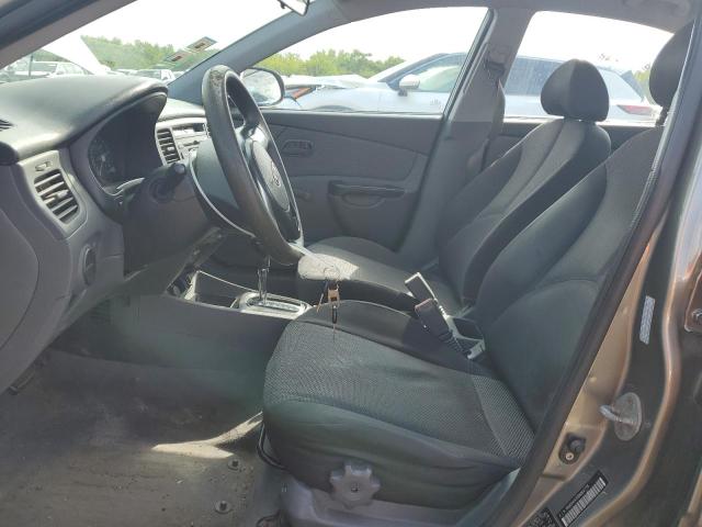 KNADH4A30B6864778 - 2011 KIA RIO BASE GRAY photo 7