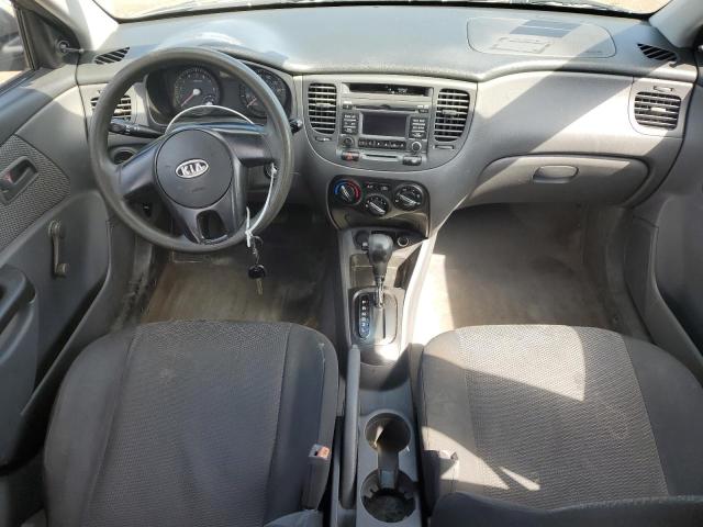 KNADH4A30B6864778 - 2011 KIA RIO BASE GRAY photo 8