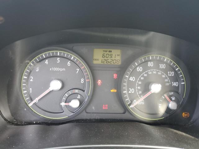 KNADH4A30B6864778 - 2011 KIA RIO BASE GRAY photo 9