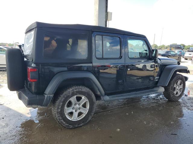 1C4HJXDG4JW165810 - 2018 JEEP WRANGLER UNLIMITED SPORT Қара фото 3