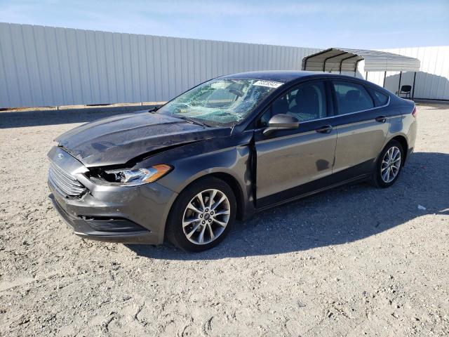 3FA6P0H72HR151706 - 2017 FORD FUSION SE GRAY photo 1