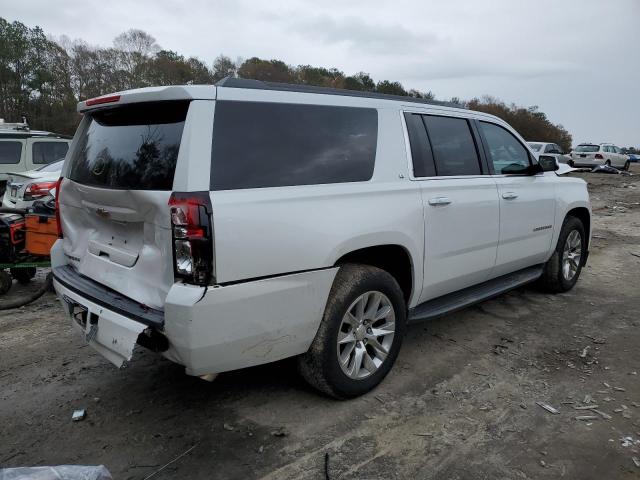 1GNSCHKC2GR420135 - 2016 CHEVROLET SUBURBAN C1500 LT WHITE photo 3