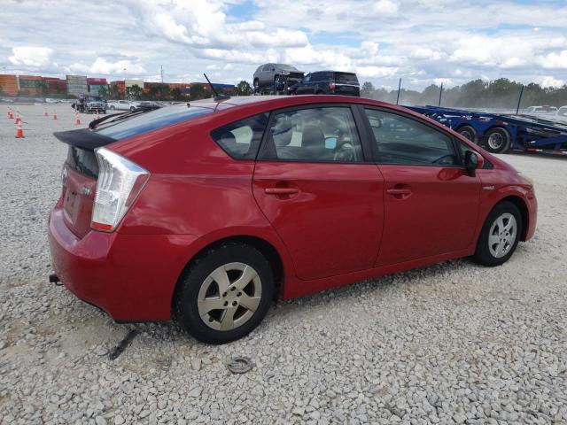 JTDKN3DU6A0036818 - 2010 TOYOTA PRIUS RED photo 3