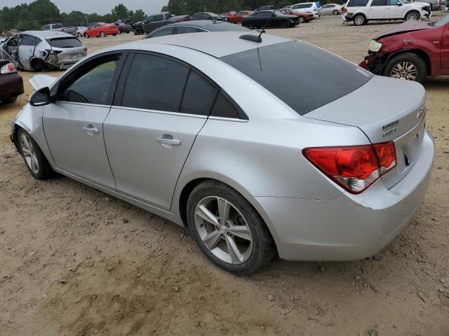 1G1PE5SB3F7300524 - 2015 CHEVROLET CRUZE LT SILVER photo 2