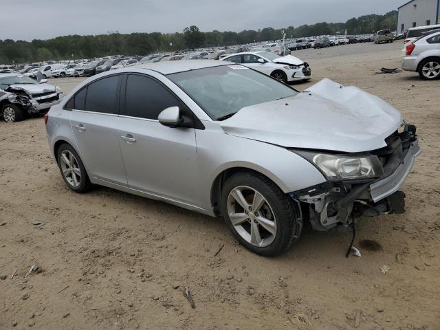 1G1PE5SB3F7300524 - 2015 CHEVROLET CRUZE LT SILVER photo 4