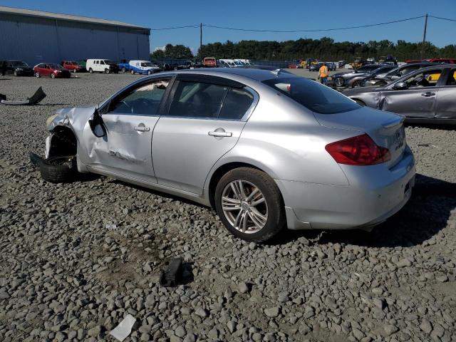 JN1CV6AP1CM931085 - 2012 INFINITI G37 BASE SILVER photo 2
