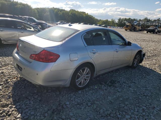JN1CV6AP1CM931085 - 2012 INFINITI G37 BASE SILVER photo 3