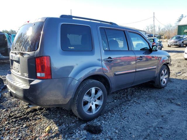 5FNYF4H94FB061096 - 2015 HONDA PILOT TOURING GRAY photo 3