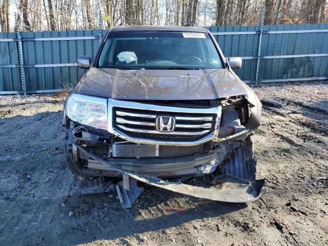 5FNYF4H94FB061096 - 2015 HONDA PILOT TOURING GRAY photo 5