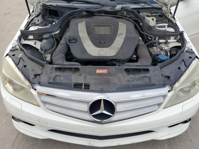 WDDGF56X88F036760 - 2008 MERCEDES-BENZ C 350 WHITE photo 11