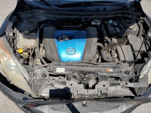 JM1BL1V73C1569676 - 2012 MAZDA 3 I ნაცრისფერი ფოტო 11