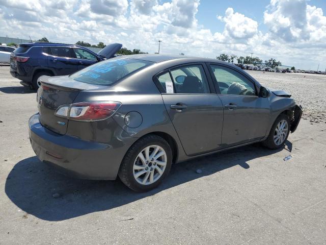 JM1BL1V73C1569676 - 2012 MAZDA 3 I ნაცრისფერი ფოტო 3