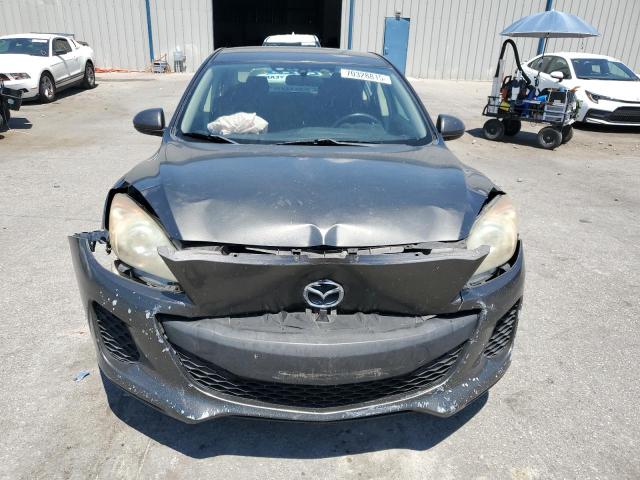 JM1BL1V73C1569676 - 2012 MAZDA 3 I ნაცრისფერი ფოტო 5