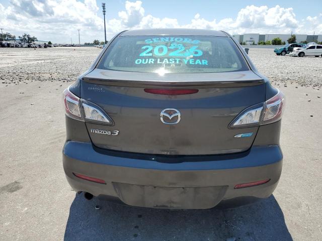 JM1BL1V73C1569676 - 2012 MAZDA 3 I ნაცრისფერი ფოტო 6