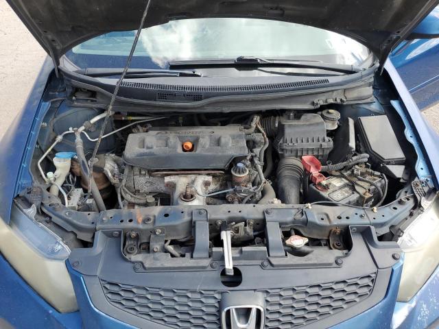 2HGFG3B86CH517315 - 2012 HONDA CIVIC EX BLUE photo 11