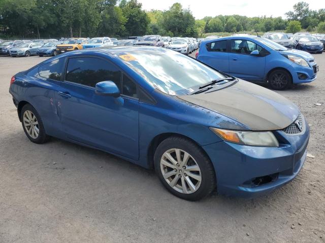 2HGFG3B86CH517315 - 2012 HONDA CIVIC EX BLUE photo 4