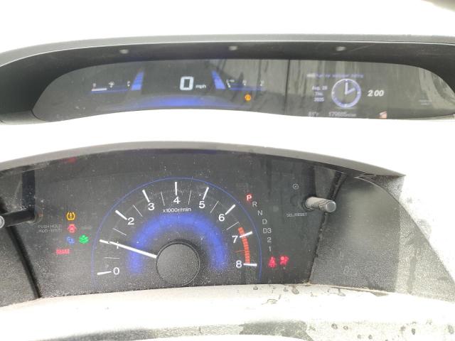2HGFG3B86CH517315 - 2012 HONDA CIVIC EX BLUE photo 9