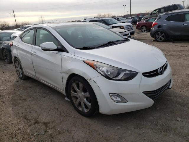 5NPDH4AE3DH395778 - 2013 HYUNDAI ELANTRA GLS WHITE photo 4