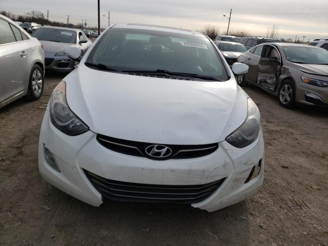 5NPDH4AE3DH395778 - 2013 HYUNDAI ELANTRA GLS WHITE photo 5