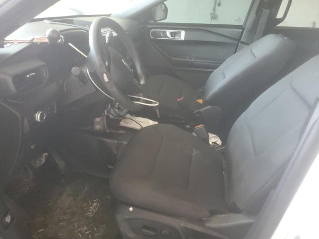1FM5K8AB4MGB35201 - 2021 FORD EXPLORER POLICE INTERCEPTOR WHITE photo 7