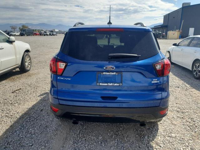1FMCU9GD8KUA19224 - 2019 FORD ESCAPE SE BLUE photo 6