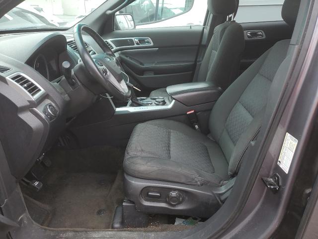 1FM5K8D89EGA27979 - 2014 FORD EXPLORER XLT GRAY photo 7