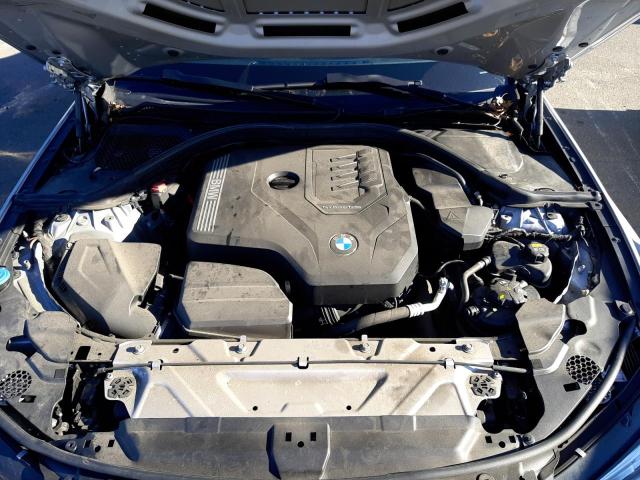 WBA5R7C58KAJ83685 - 2019 BMW 330XI SILVER photo 11