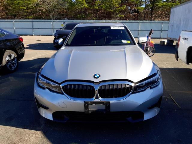 WBA5R7C58KAJ83685 - 2019 BMW 330XI SILVER photo 5